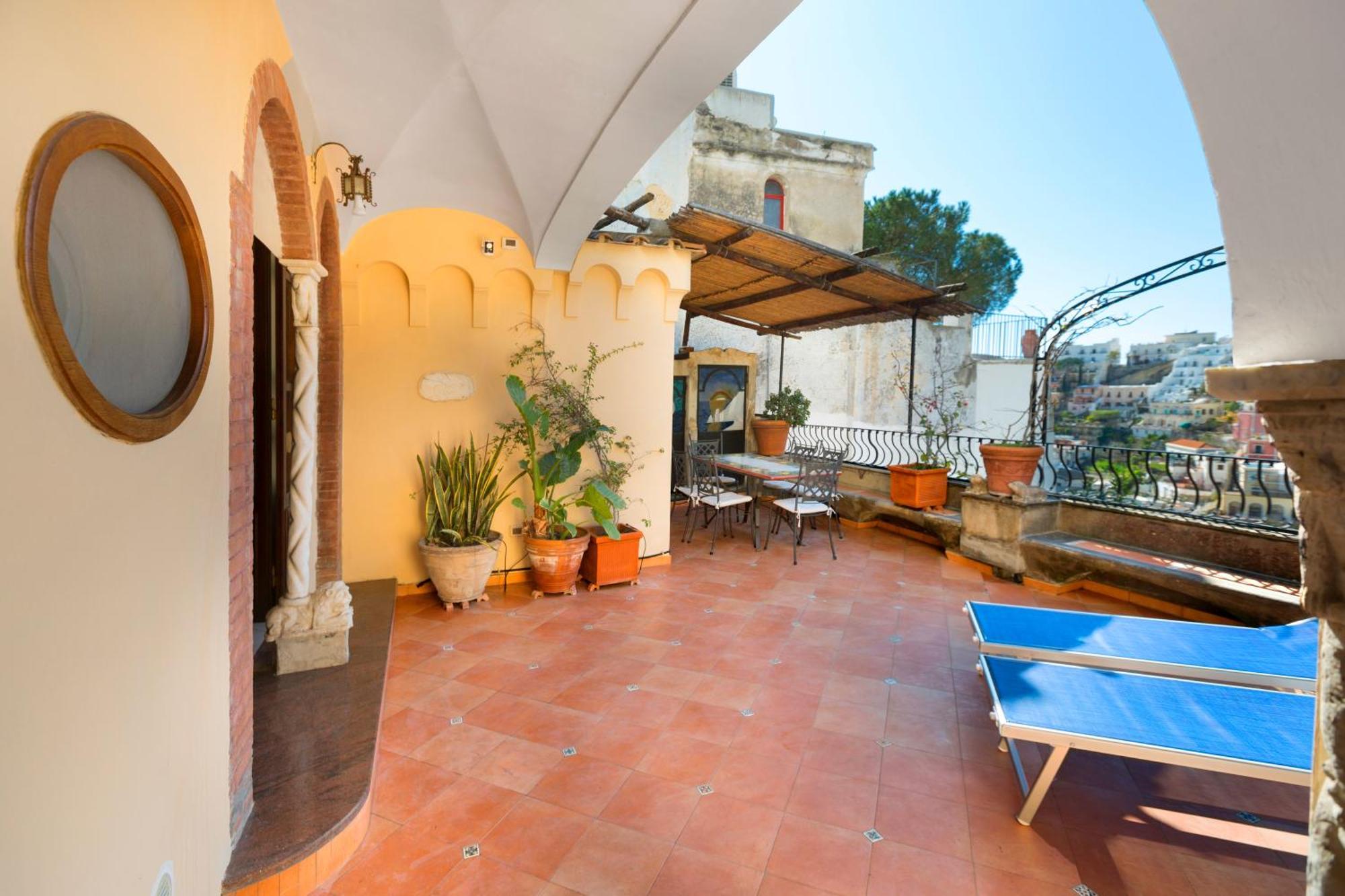 Yourhome - Alcova Apartment Positano Bagian luar foto