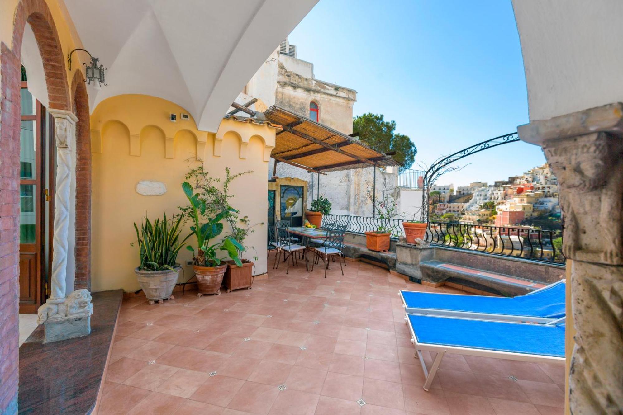 Yourhome - Alcova Apartment Positano Bagian luar foto