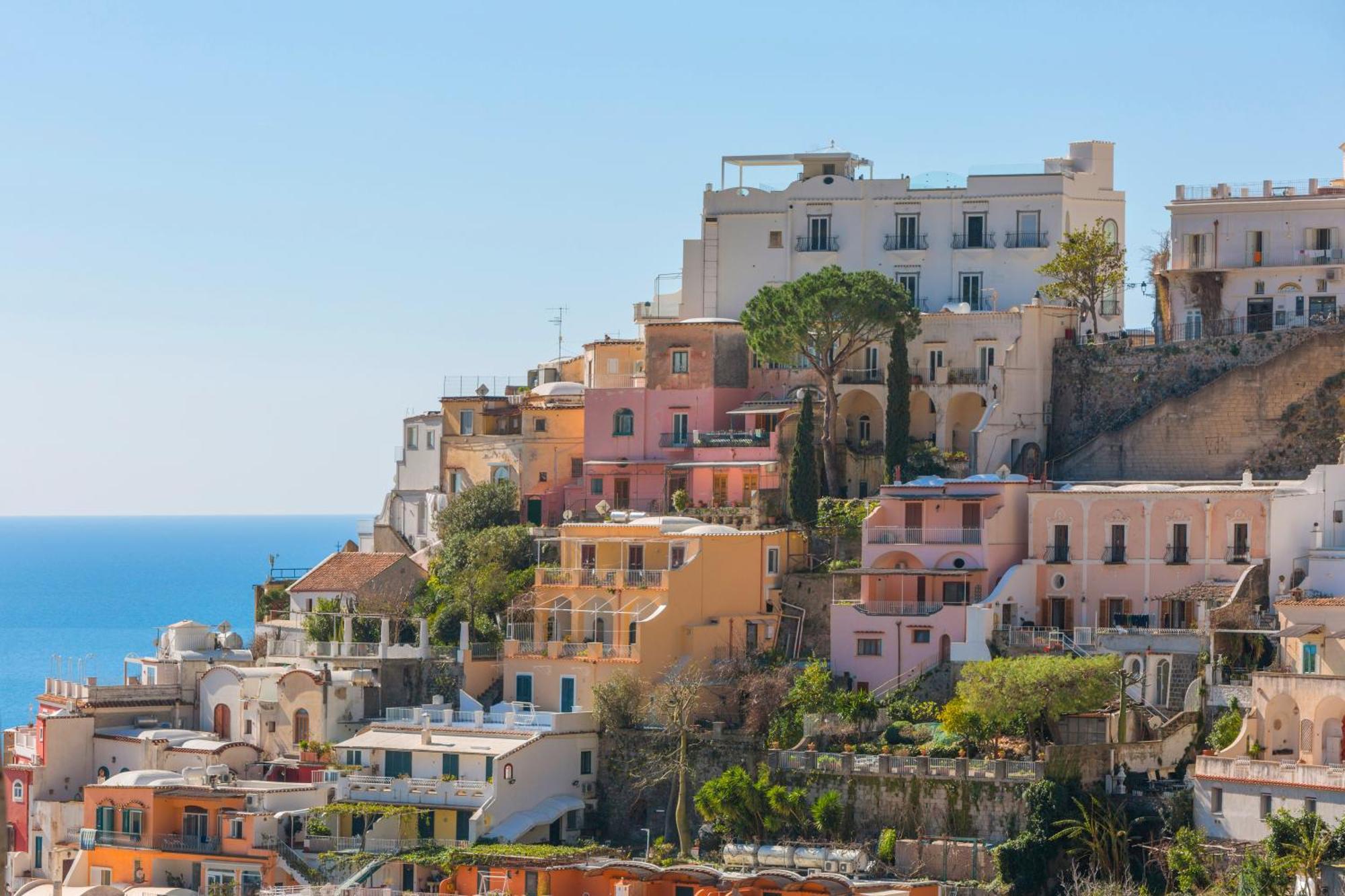Yourhome - Alcova Apartment Positano Bagian luar foto