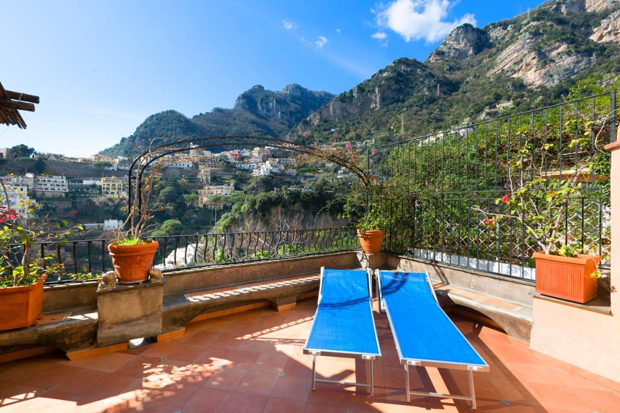 Yourhome - Alcova Apartment Positano Bagian luar foto