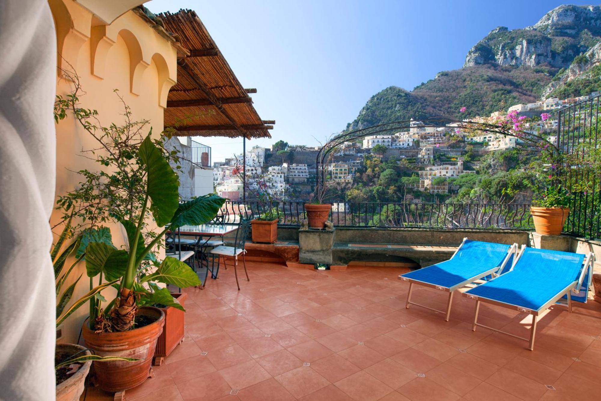 Yourhome - Alcova Apartment Positano Bagian luar foto