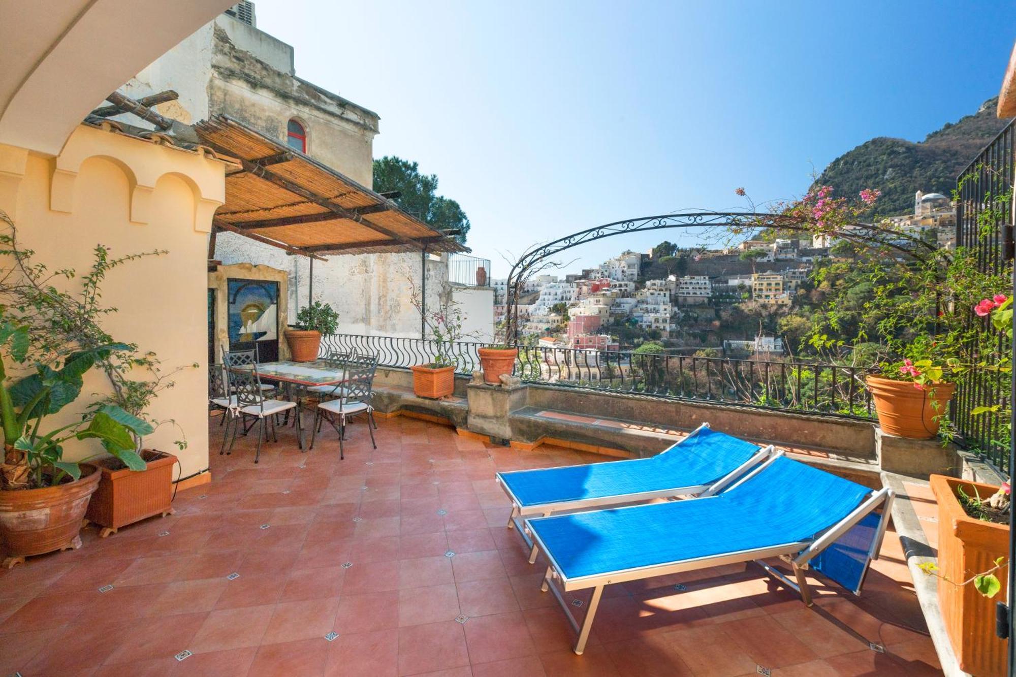 Yourhome - Alcova Apartment Positano Bagian luar foto